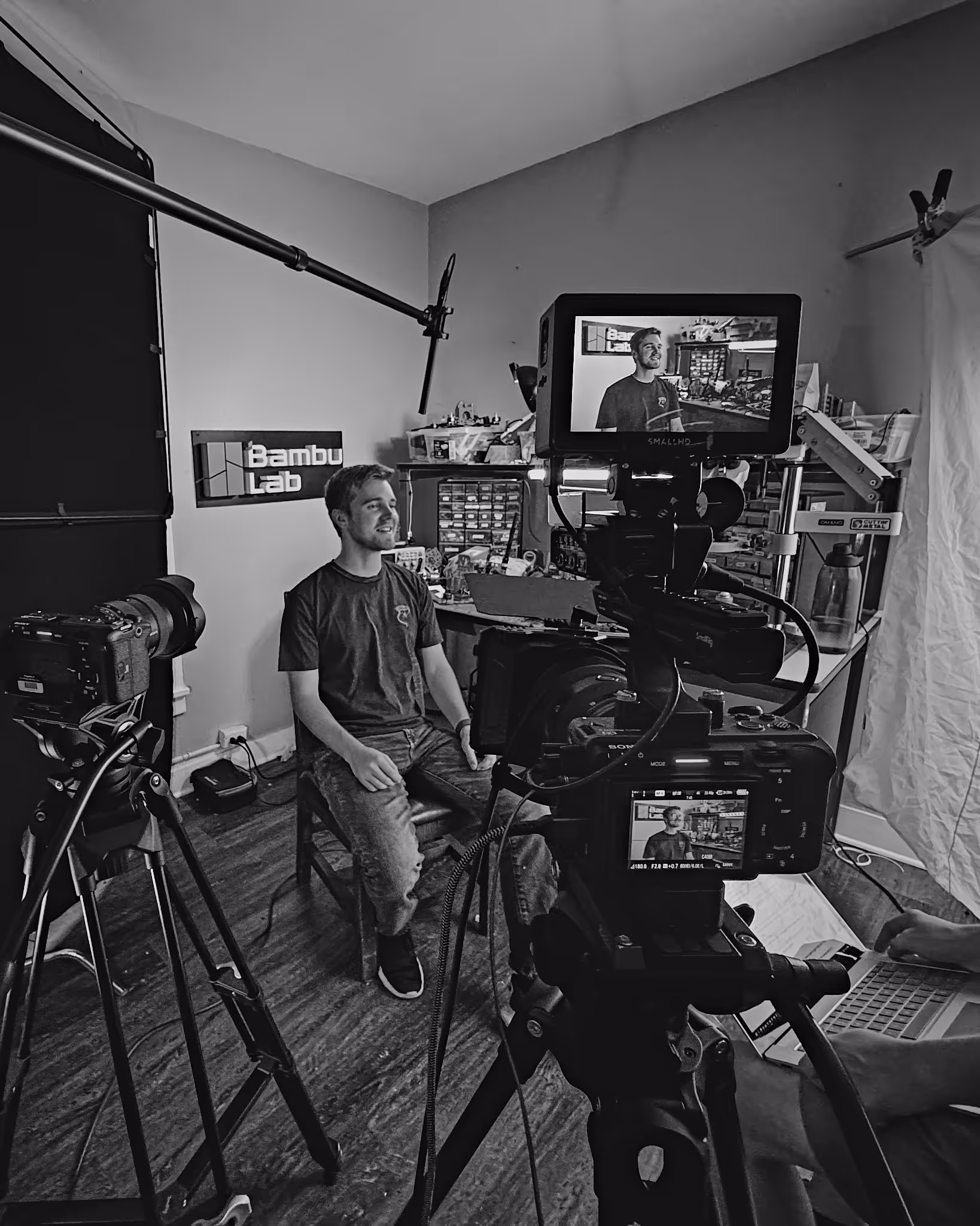 Cary Media video production behind the scenes